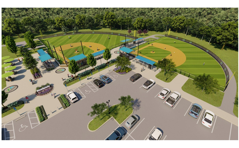 Update as of April 25, 2023- Adaptive Ball Field Project at Makino Park